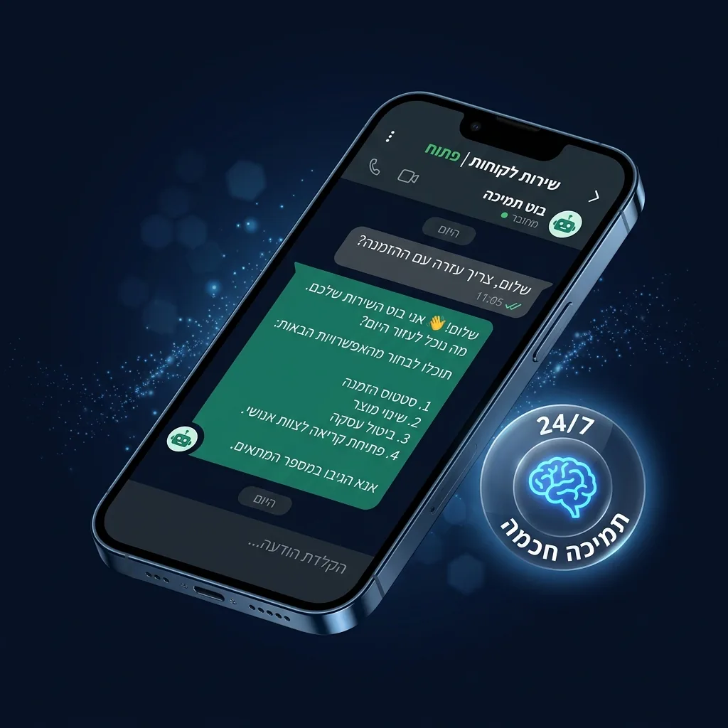WhatsApp Bot וסוכני AI